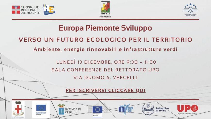 Verso un futuro ecologico per il territorio