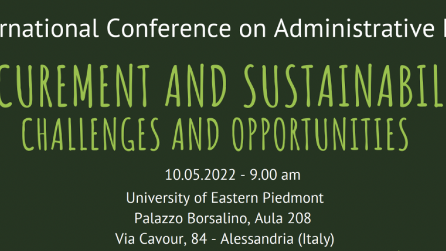 Procurement and Sustainability