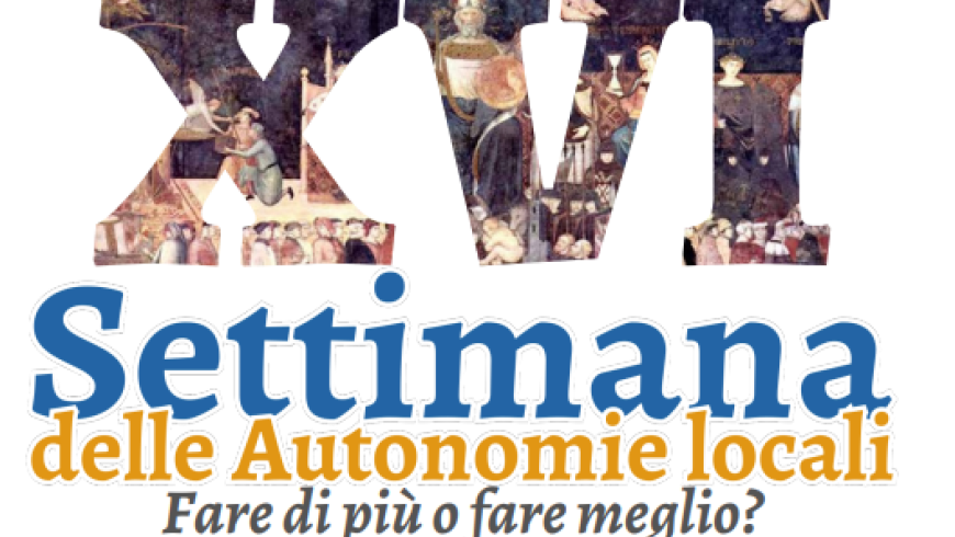 XVI SETTIMANA DELLE AUTONOMIE LOCALI ALESSANDRIA, 18-23 NOVEMBRE 2024