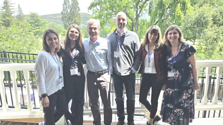 Da sin verso destra: Francesca Boccafoschi (UPO), Dalila Di Francesco (UPO), Stephen Badylak (Pitt), George Hussey (Pitt), Daniela J. Romero (Pitt), Catalina Pineda Molina (Pitt)