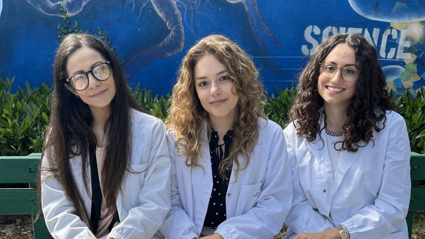 Da sinistra: Rita Di Martino, Laura Gioiello e Francesca Brunelli