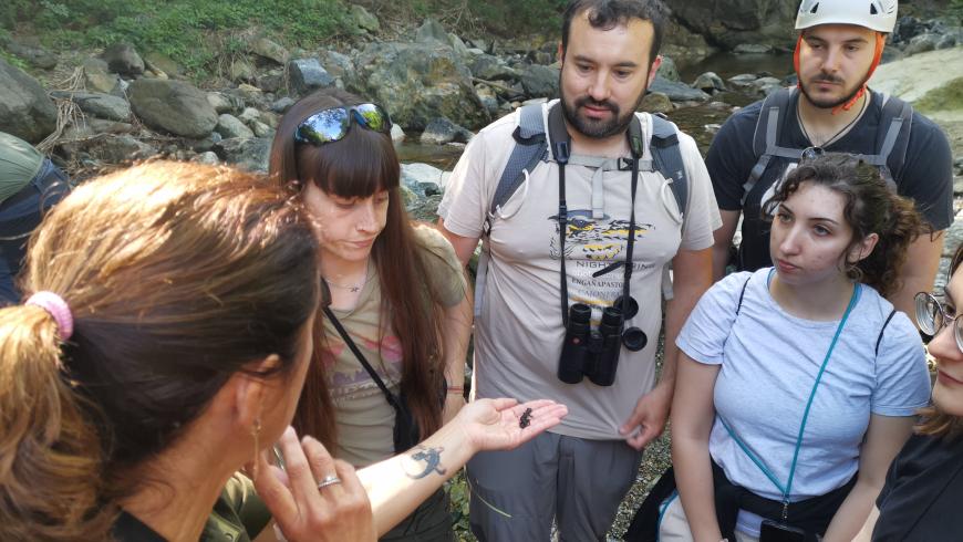 Uscita didattica delle studentesse e studenti del DISIT Parco Naturale delle Capanne di Marcarolo