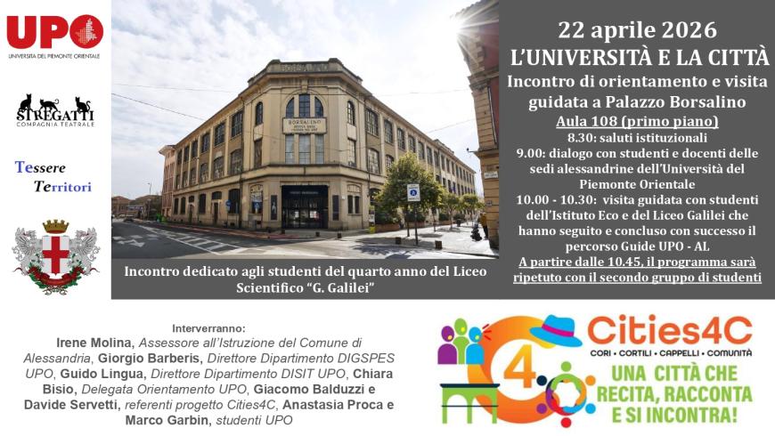 "Cities4C" 22 aprile 2026